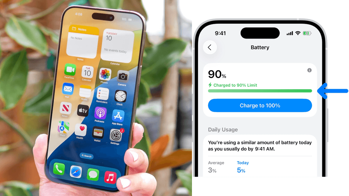 Почему iPhone не заряжается выше 80%